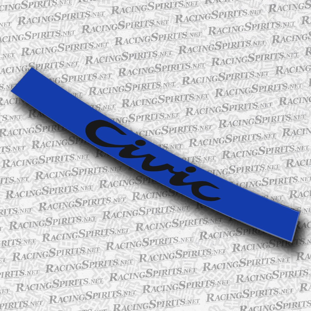 BANNER CIVIC 5ª GENERAZIONE (EG/EH/EJ) — Blu / Nero