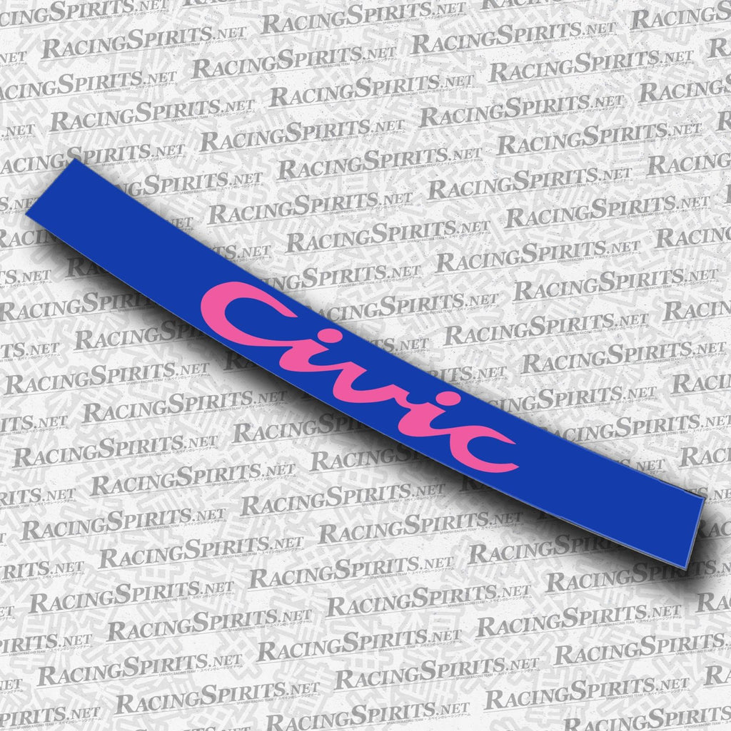 BANNER CIVIC 5ª GENERAZIONE (EG/EH/EJ) — Blu / Rosa