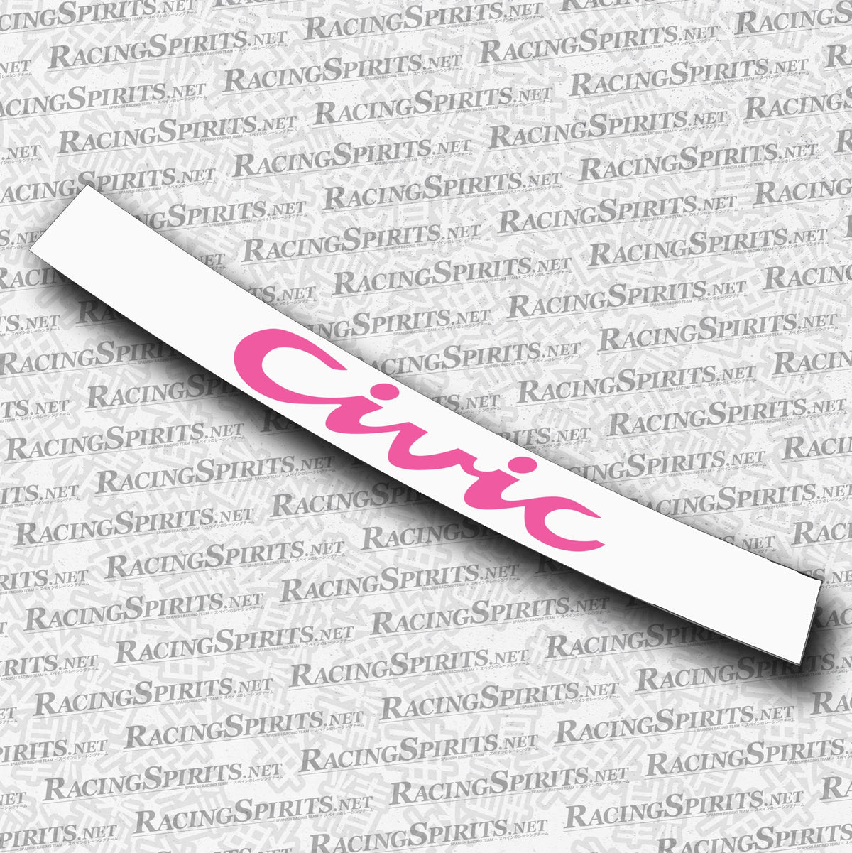 BANNER CIVIC 5ª GENERAZIONE (EG/EH/EJ) — Bianco / Rosa