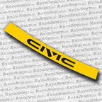 BANNER CIVIC 4ª GENERAZIONE (ED/EF/EC) — Giallo / Nero