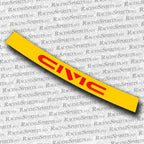 BANNER CIVIC 4ª GENERAZIONE (ED/EF/EC) — Giallo / Rosso