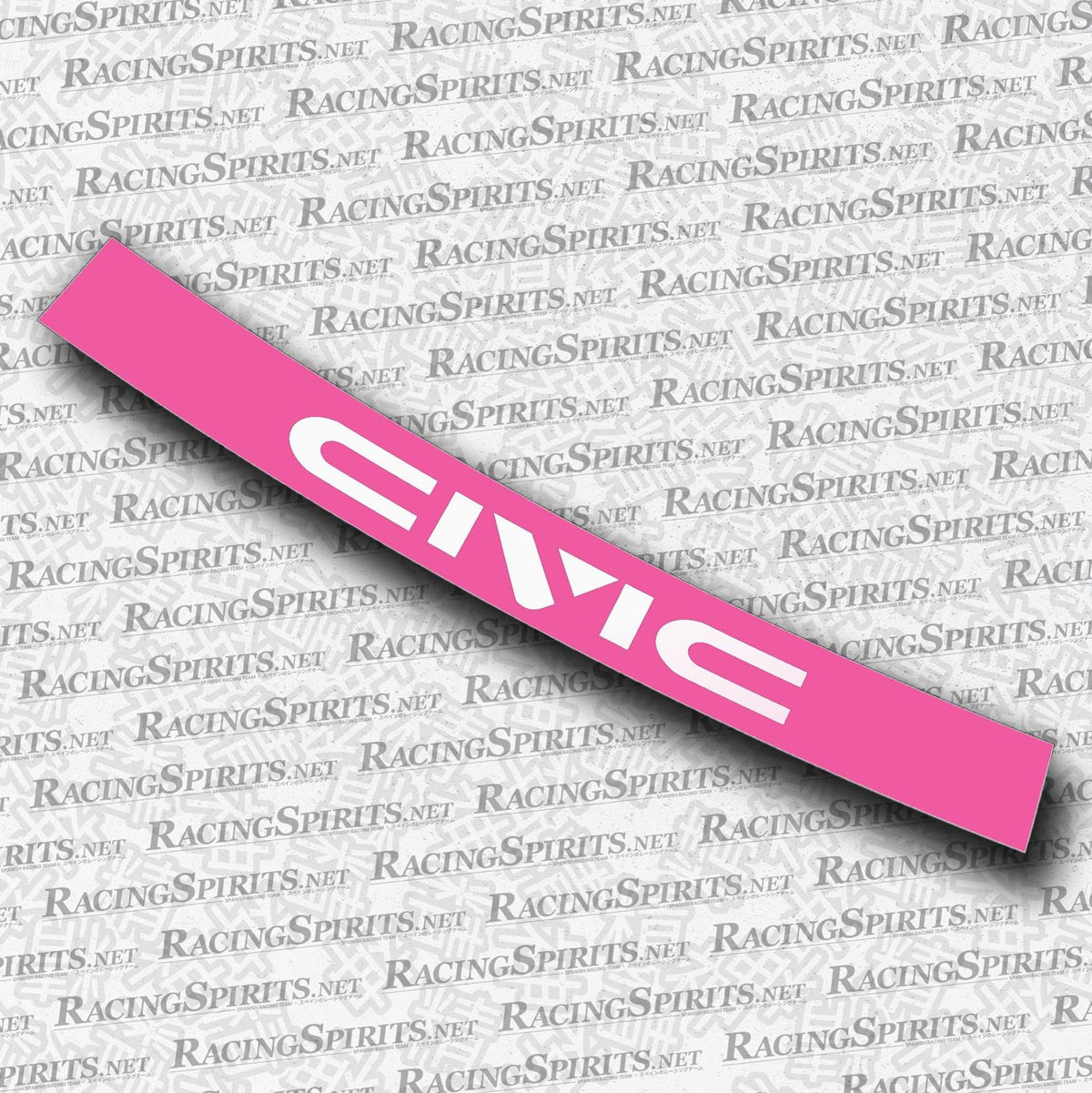 BANNER CIVIC 4ª GENERAZIONE (ED/EF/EC) — Rosa / Bianco