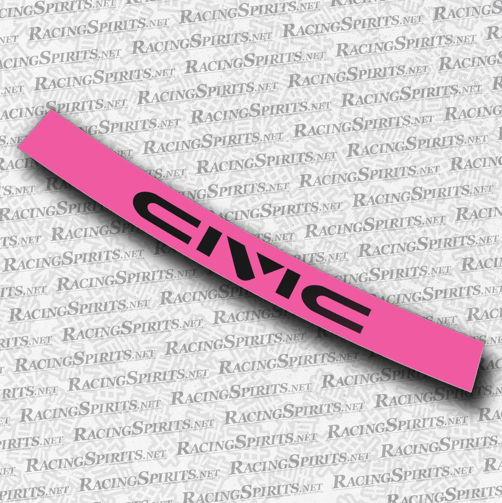 BANNER CIVIC 4ª GENERAZIONE (ED/EF/EC) — Rosa / Nero