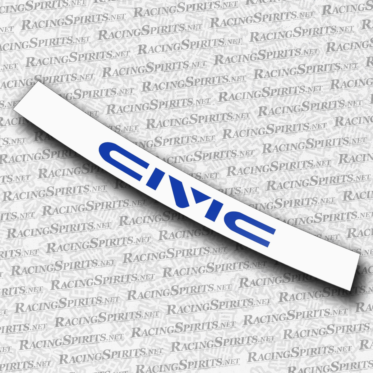 BANNER CIVIC 4ª GENERAZIONE (ED/EF/EC) — Bianco / Blu