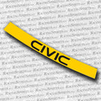 BANNER CIVIC 3ª GENERAZIONE (AG/AH/AT) — Giallo / Nero