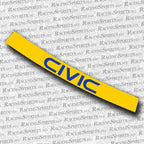 BANNER CIVIC 3ª GENERAZIONE (AG/AH/AT) — Giallo / Blu