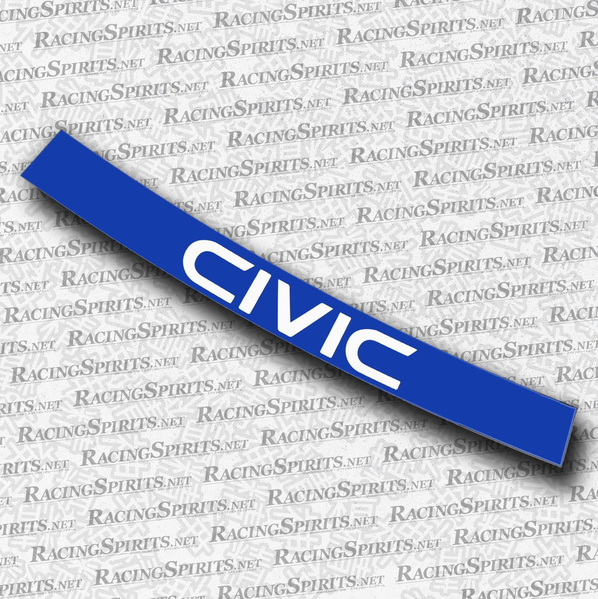 BANNER CIVIC 3ª GENERAZIONE (AG/AH/AT) — Blu / Bianco