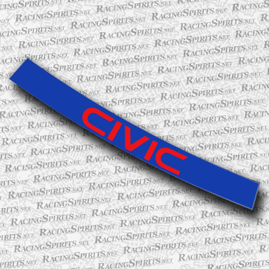 BANNER CIVIC 3ª GENERAZIONE (AG/AH/AT) — Blu / Rosso