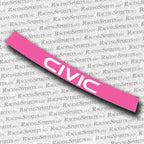 BANNER CIVIC 3ª GENERAZIONE (AG/AH/AT) — Rosa / Bianco