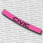 BANNER CIVIC 3ª GENERAZIONE (AG/AH/AT) — Rosa / Nero