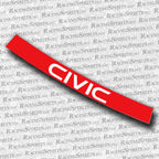BANNER CIVIC 3ª GENERAZIONE (AG/AH/AT) — Rosso / Bianco