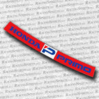 BANNER HONDA PRIMO — Rojo / Azul