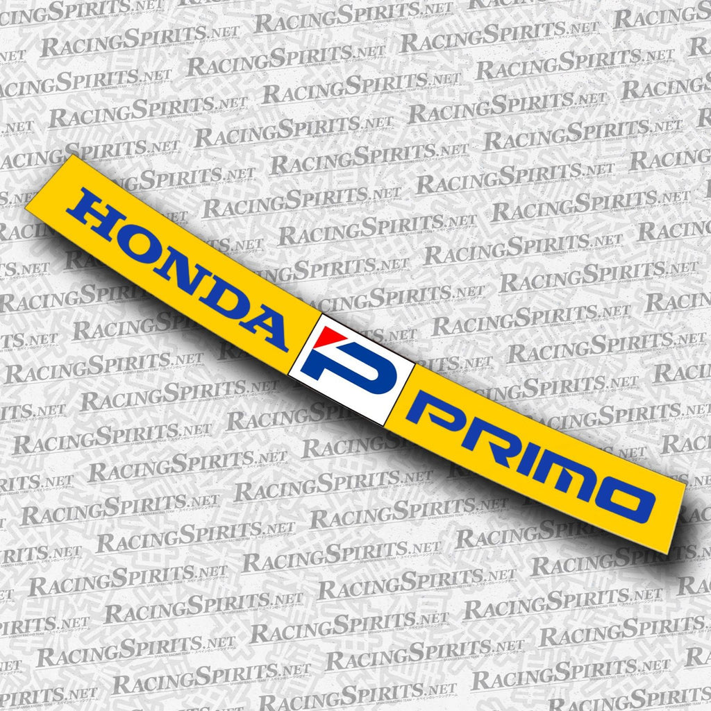 BANNER HONDA PRIMO — Amarillo / Azul