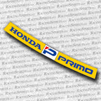 BANNER HONDA PRIMO — Amarillo / Azul