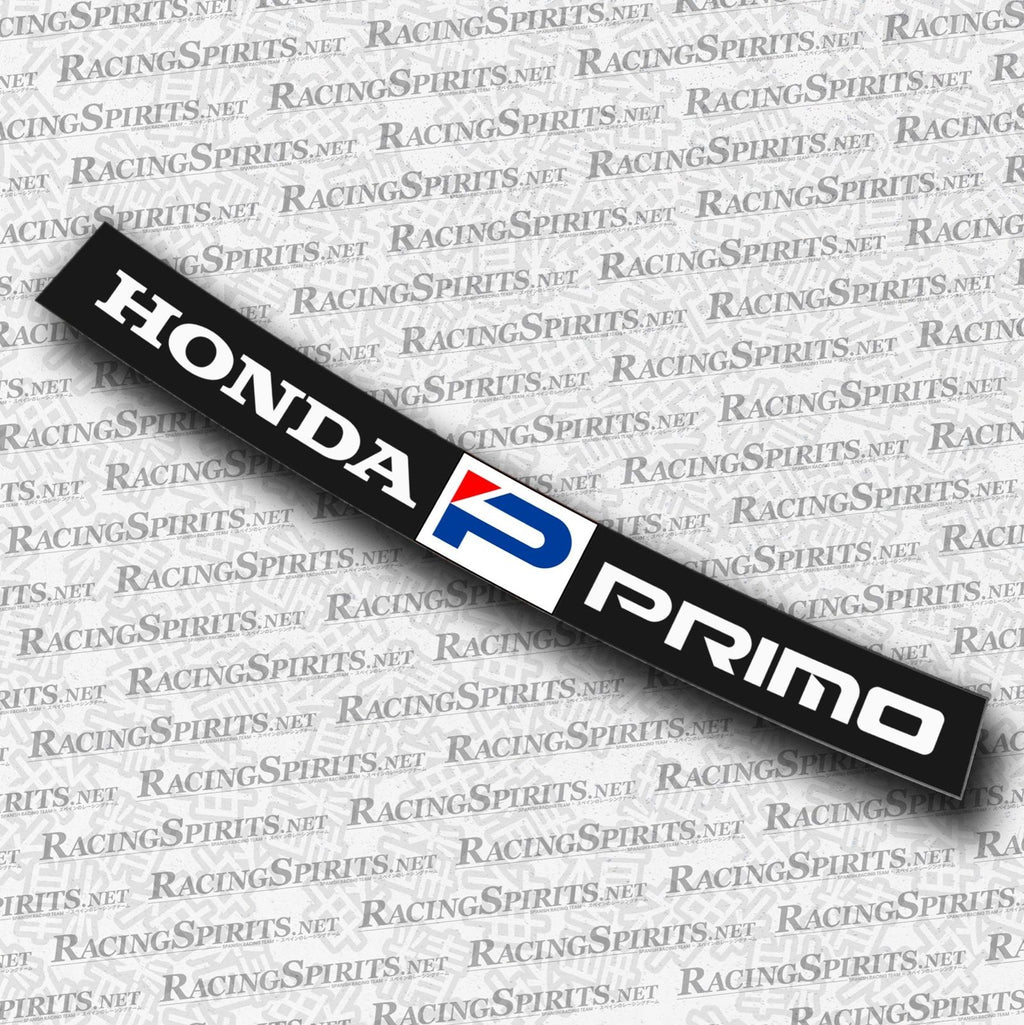 BANNER HONDA PRIMO — Negro / Blanco