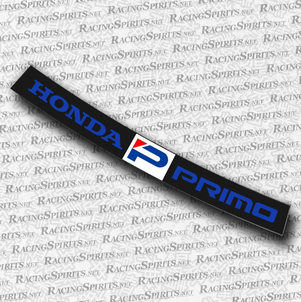 BANNER HONDA PRIMO — Negro / Azul