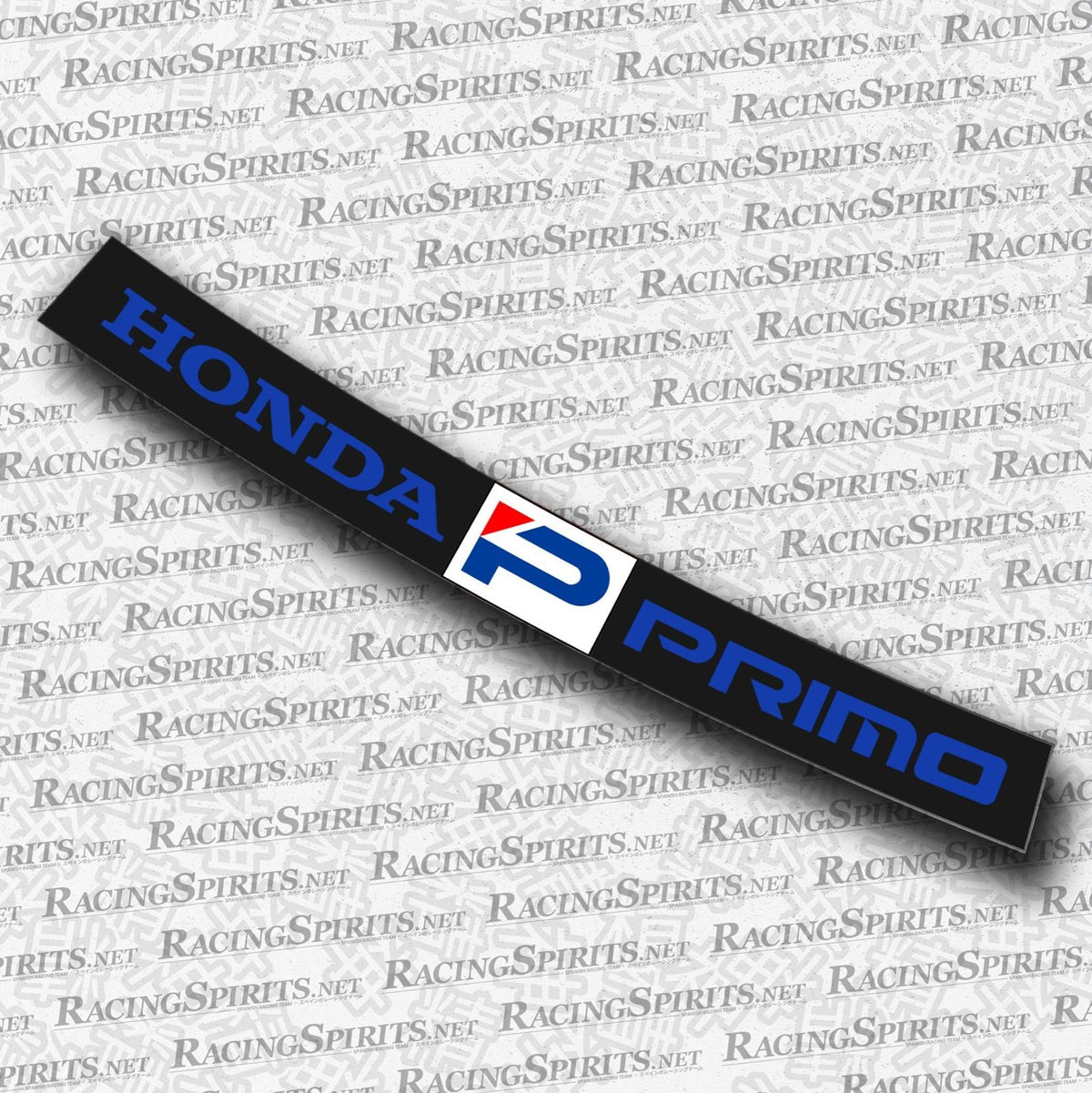BANNER HONDA PRIMO — Negro / Azul