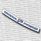BANNER HONDA PRIMO — Blanco / Azul