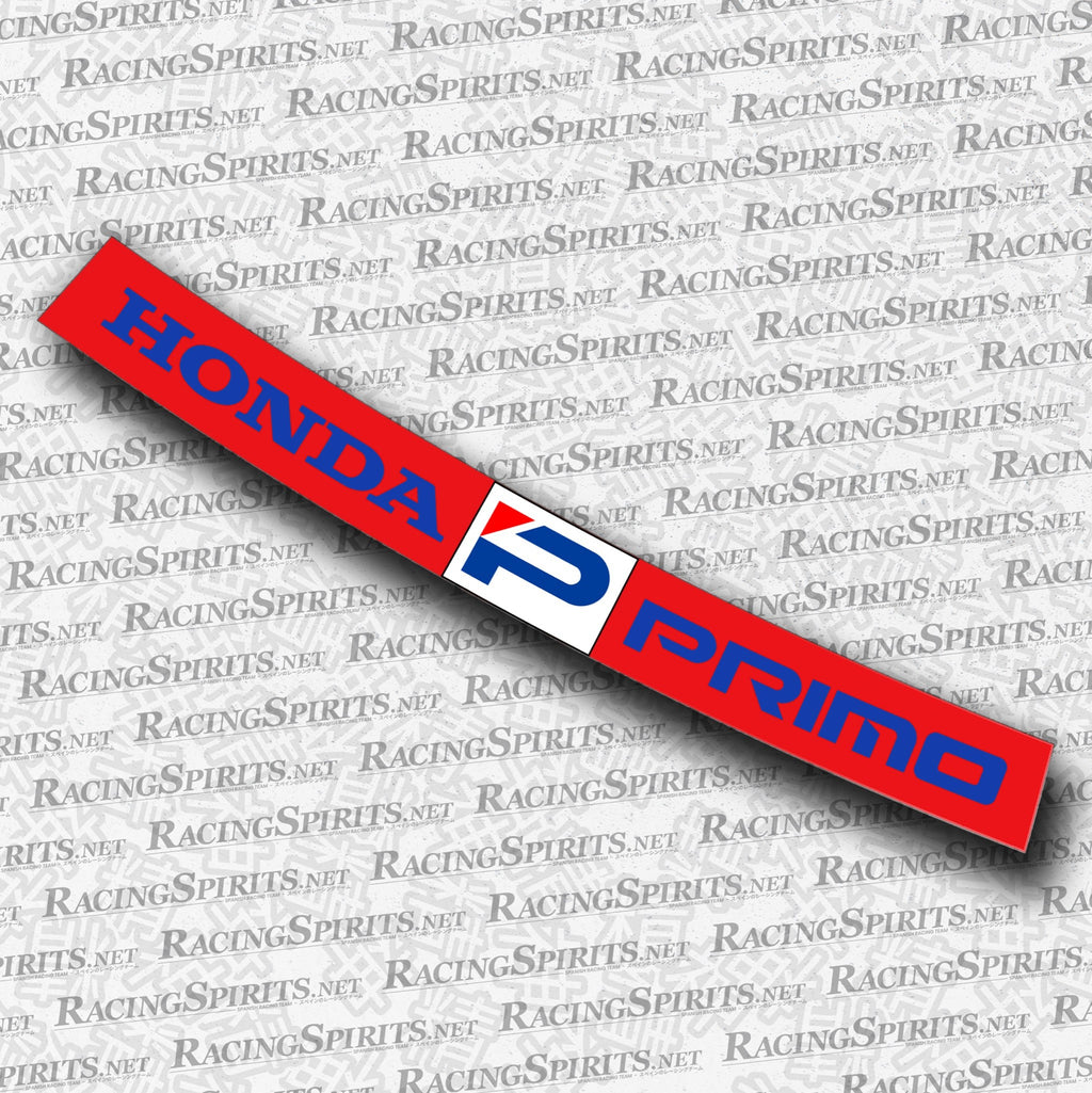 BANNER HONDA PRIMO — Rojo / Azul