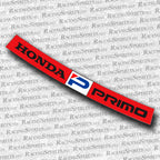 BANNER HONDA PRIMO — Rojo / Negro