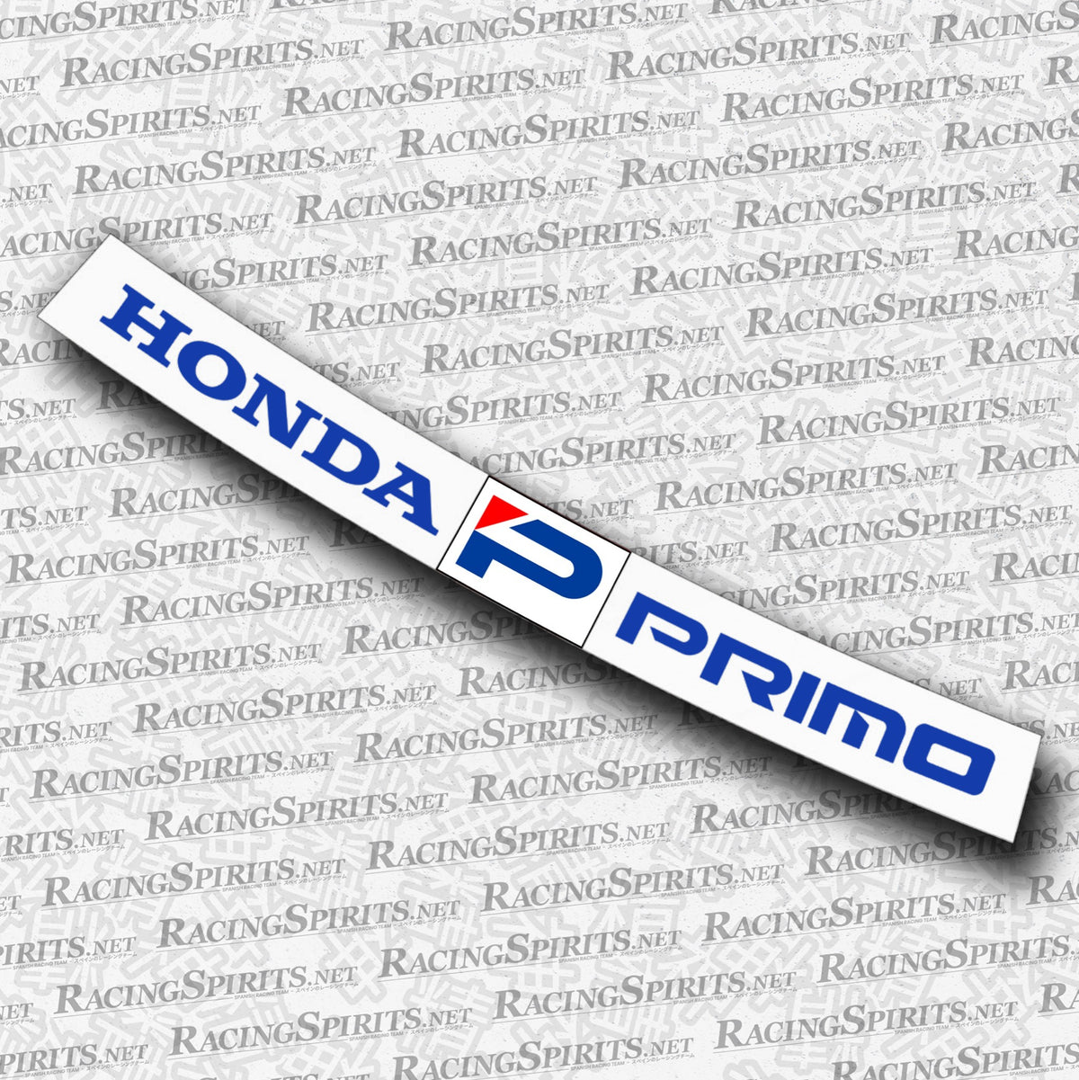 BANNER HONDA PRIMO — Blanco / Azul