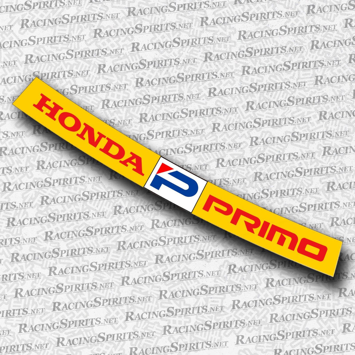 BANNER HONDA PRIMO — Amarillo / Rojo