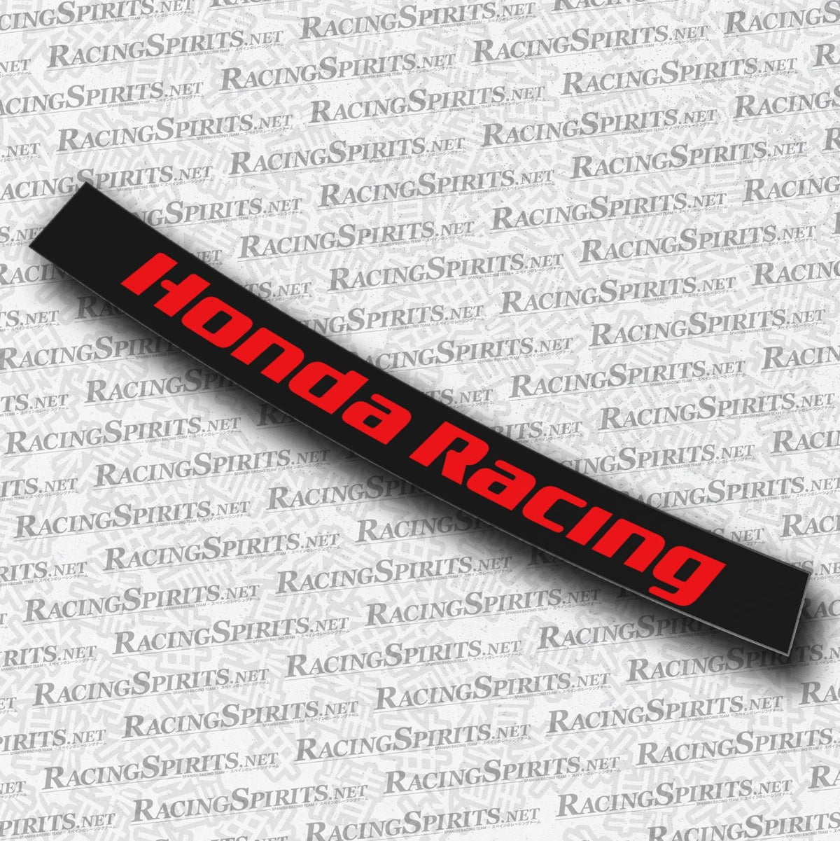 BANNER HONDA RACING — Nero / Rosso