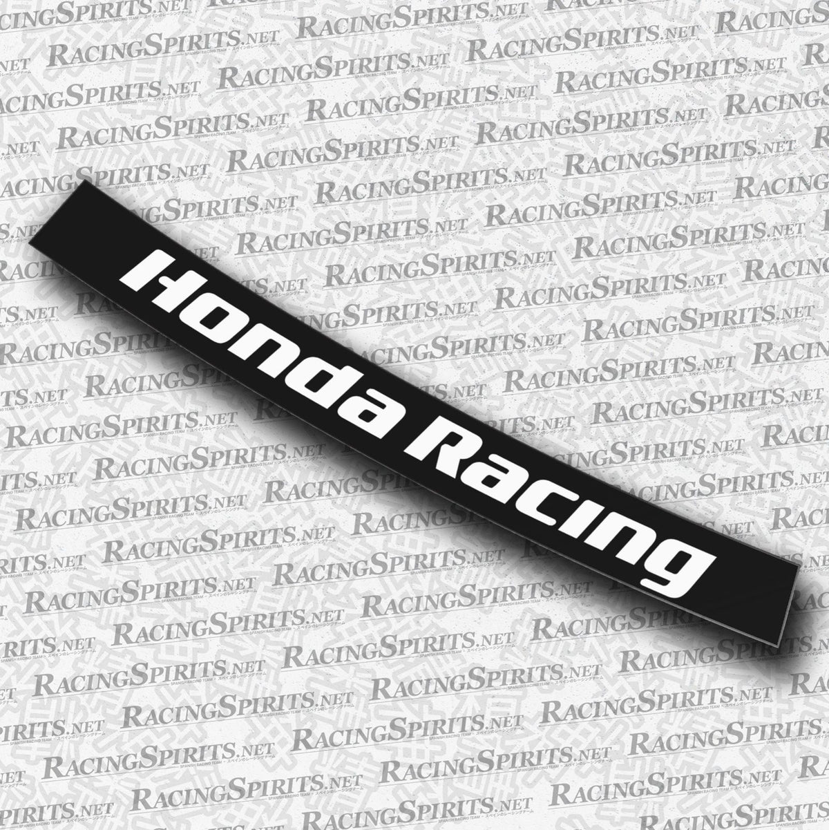 BANNER HONDA RACING — Nero / Bianco