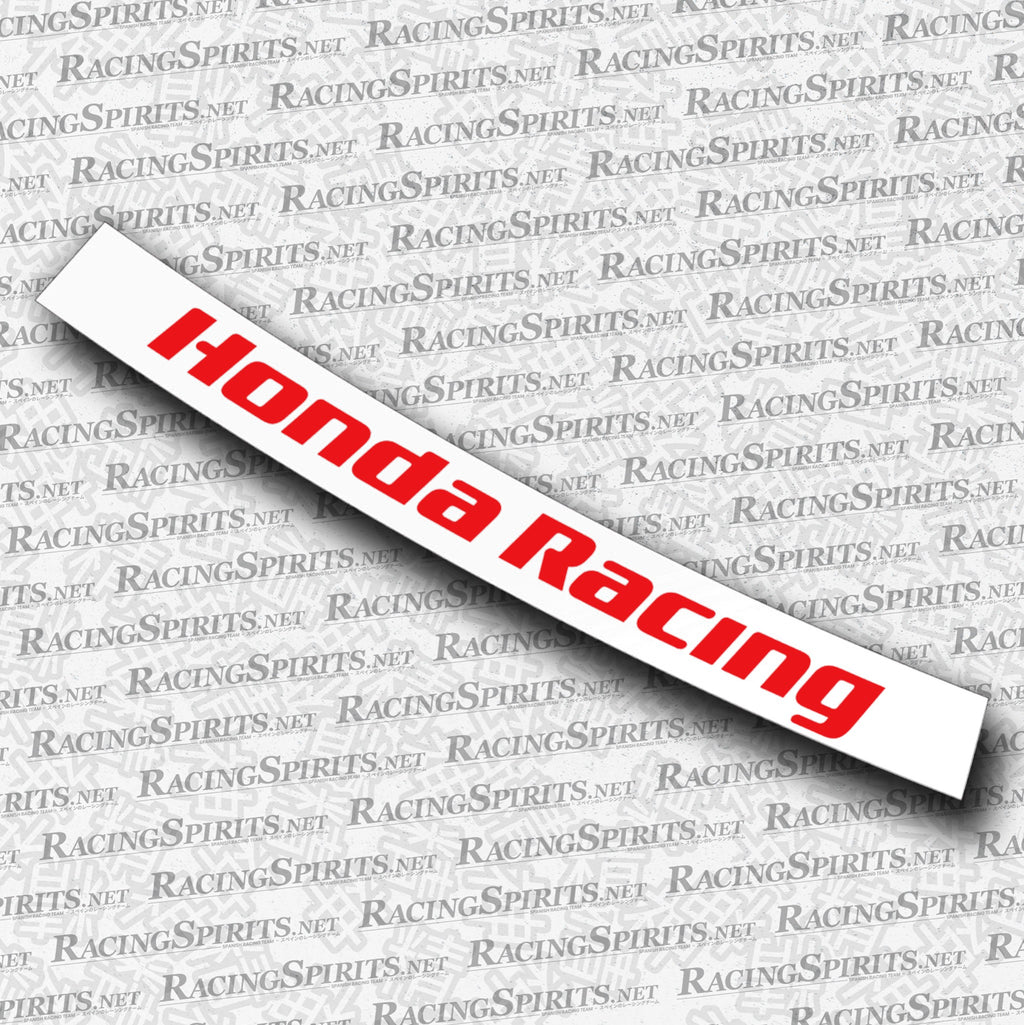 BANNER HONDA RACING — Bianco / Rosso