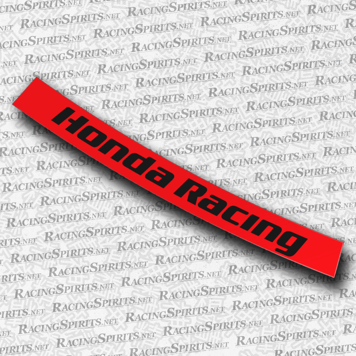 BANNER HONDA RACING — Rosso / Nero