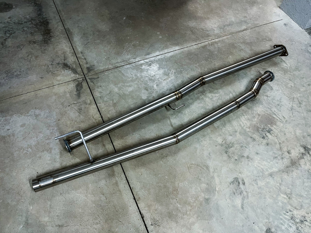 Scarico a uscita centrale "Race Spec." Civic EF/EG/EK
