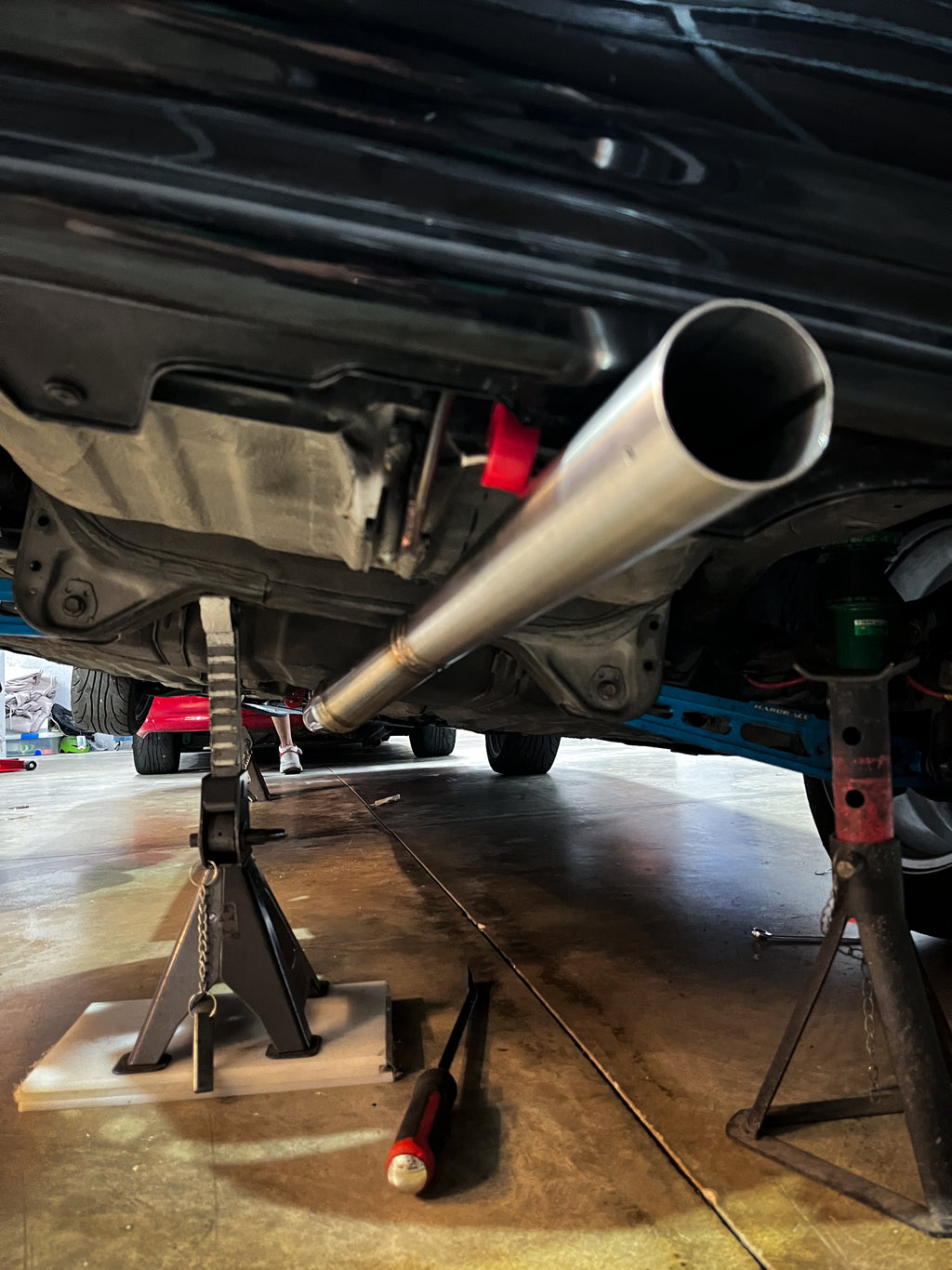 Scarico a uscita centrale "Race Spec." Civic EF/EG/EK