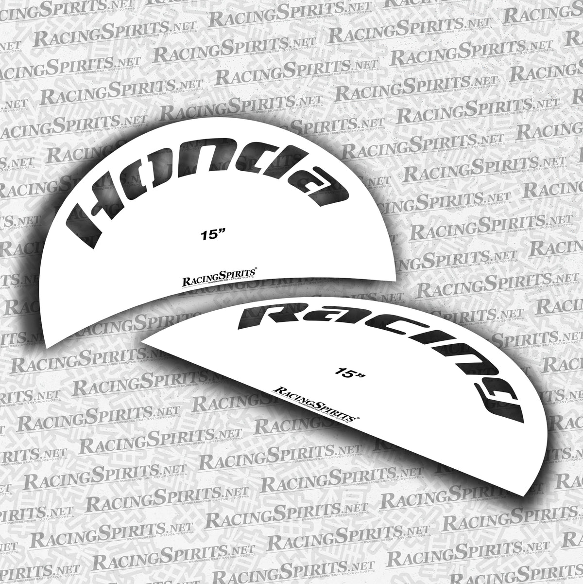 Plantilla "HONDA RACING" Reutilizable