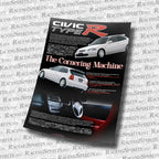 PÓSTER HONDA CIVIC TYPE R EK9 · 50×70