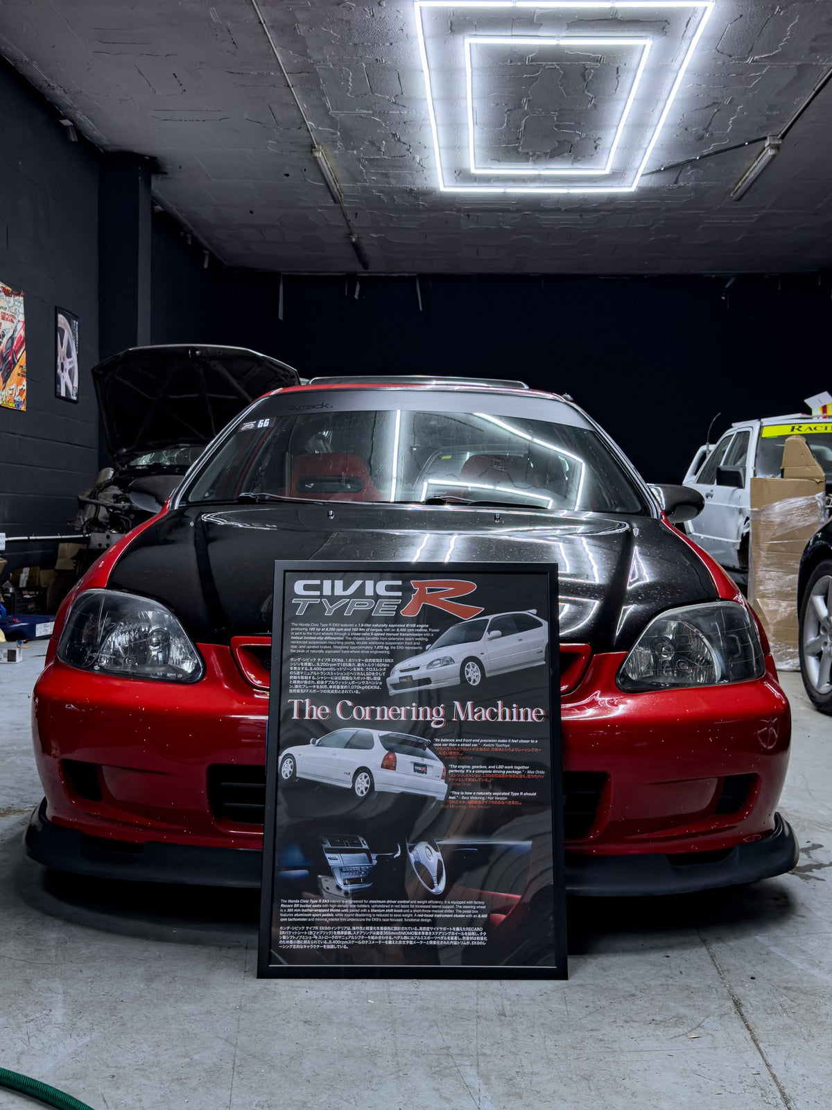 PÓSTER HONDA CIVIC TYPE R EK9 · 50×70