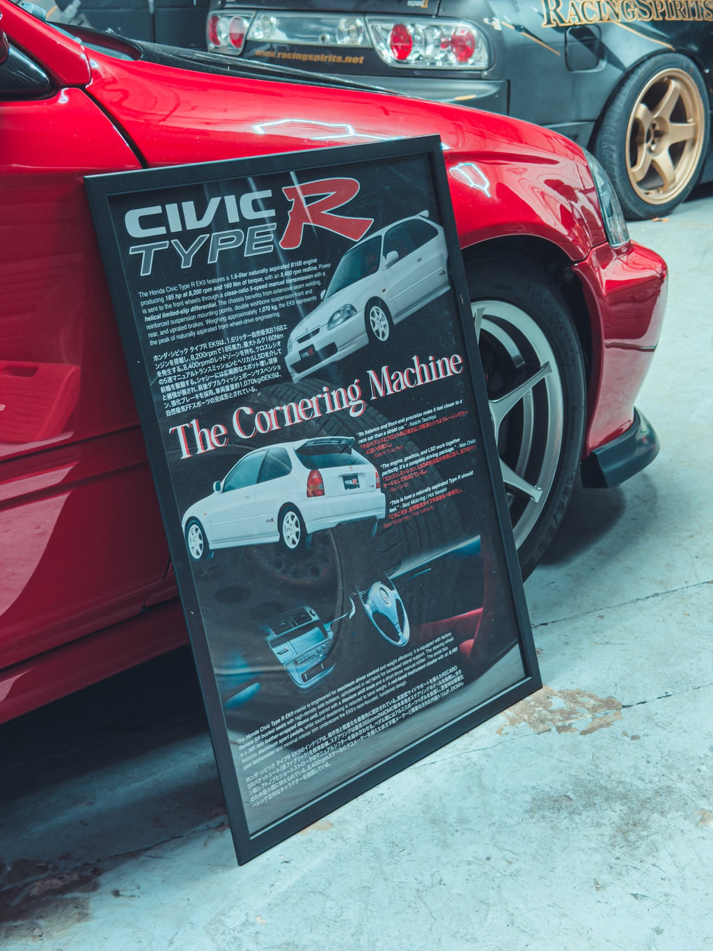 PÓSTER HONDA CIVIC TYPE R EK9 · 50×70