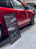 PÓSTER HONDA CIVIC TYPE R EK9 · 50×70