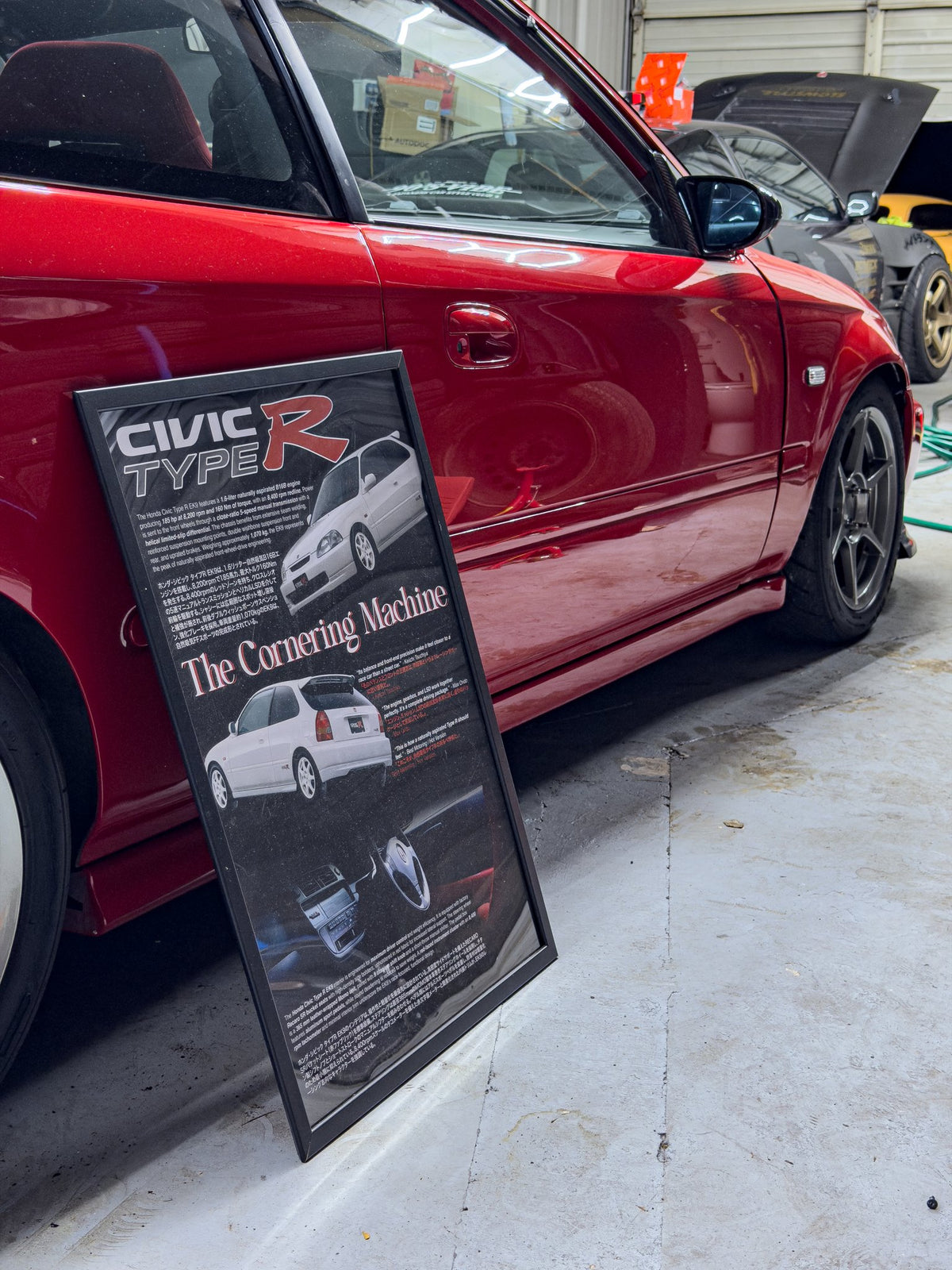 PÓSTER HONDA CIVIC TYPE R EK9 · 50×70