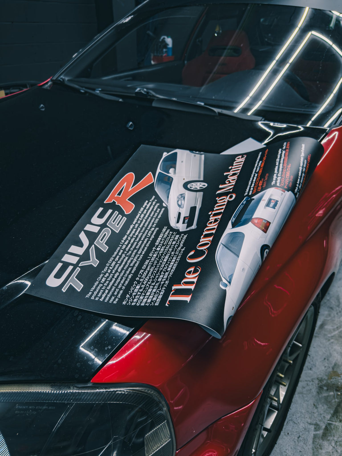 PÓSTER HONDA CIVIC TYPE R EK9 · 50×70