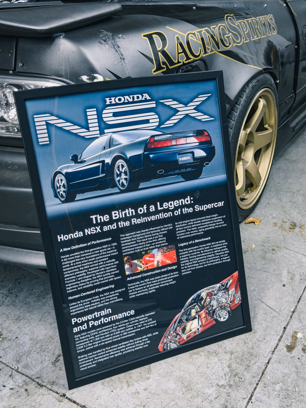 PÓSTER HONDA NSX · 50×70