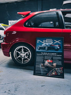 PÓSTER HONDA NSX · 50×70
