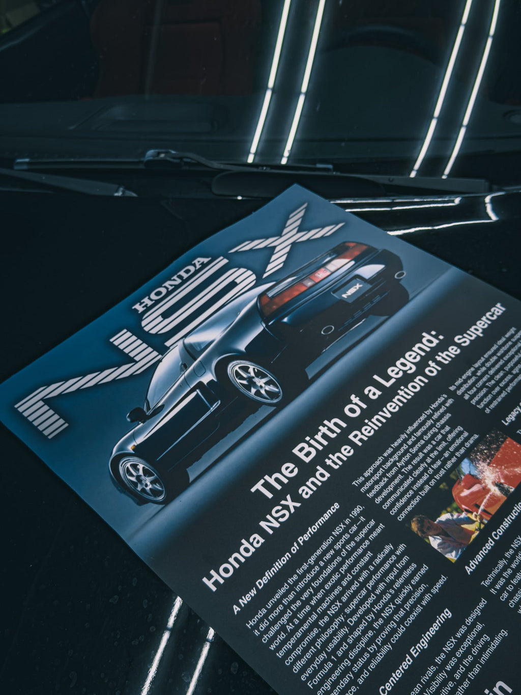 PÓSTER HONDA NSX · 50×70