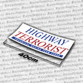 Adhesivo Highway Terrorist