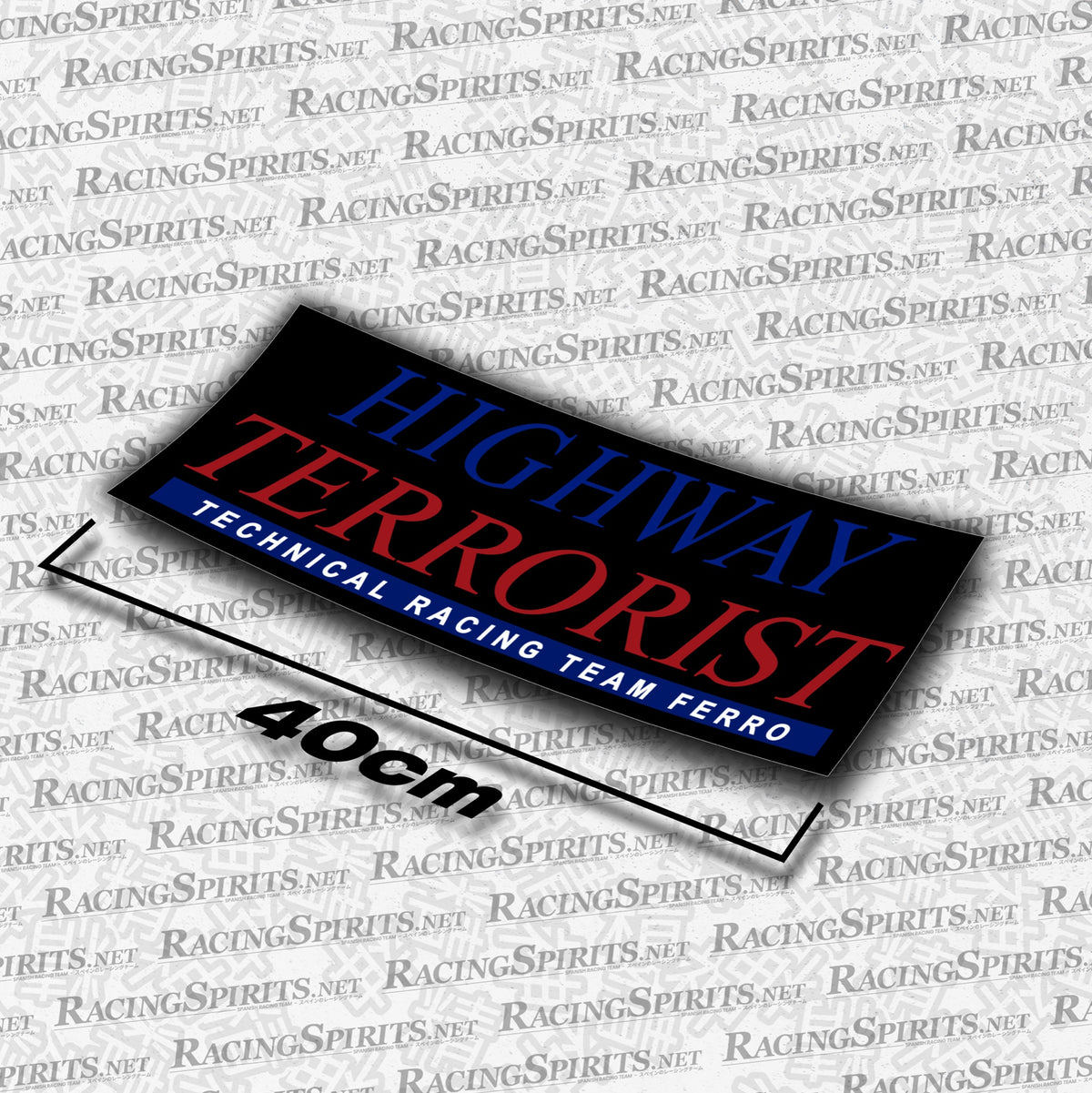 Adesivo Highway Terrorist