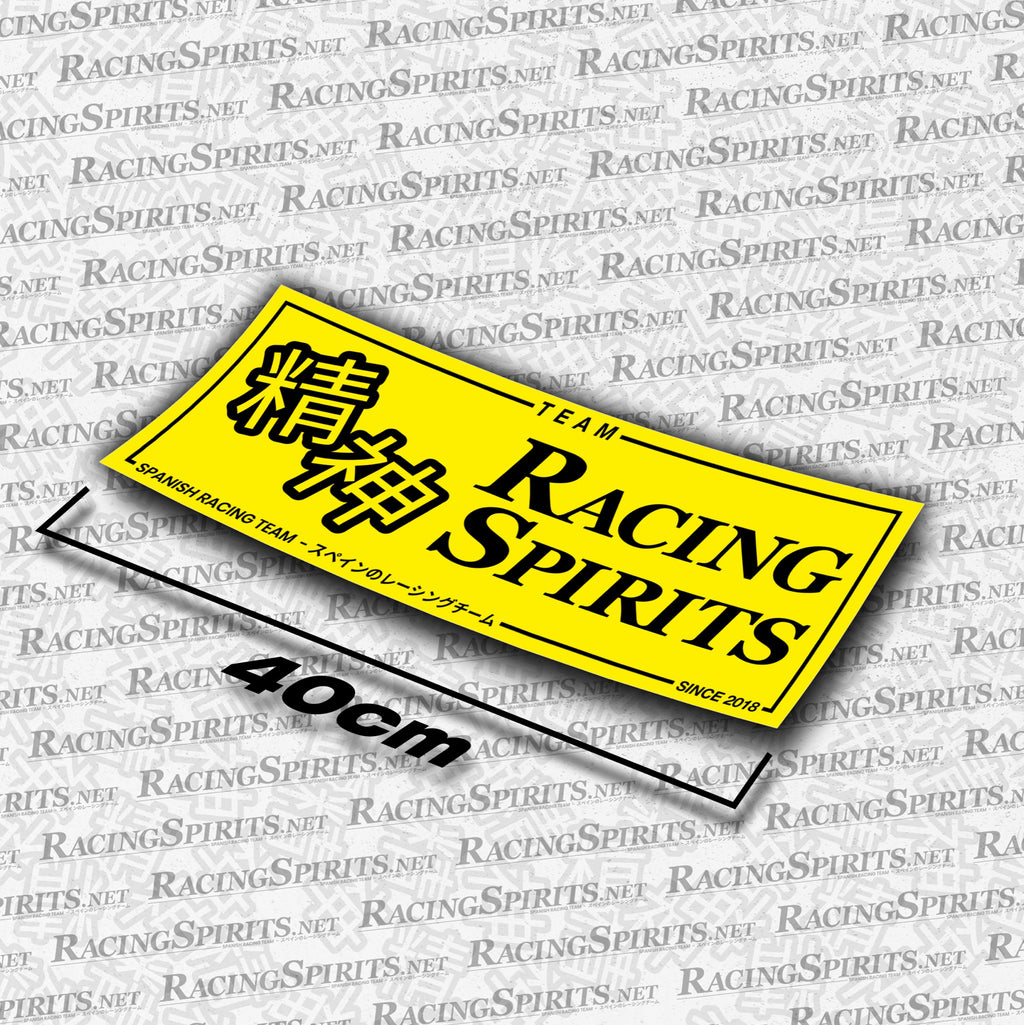 Adhesivo Team Racing Spirits Spanish Racing Team