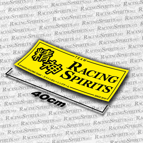 STICKER TEAM RACING SPIRITS SPANISH RACING TEAM
