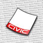 PACK 2X NUMERI DI GARA CIVIC 3ª GENERAZIONE (AG/AH/AT)