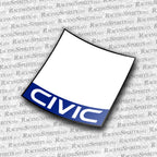 PACK 2X NUMERI DI GARA CIVIC 3ª GENERAZIONE (AG/AH/AT)