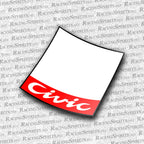 PACK 2X NUMERI DI GARA CIVIC 5ª GENERAZIONE (EG/EH/EJ)