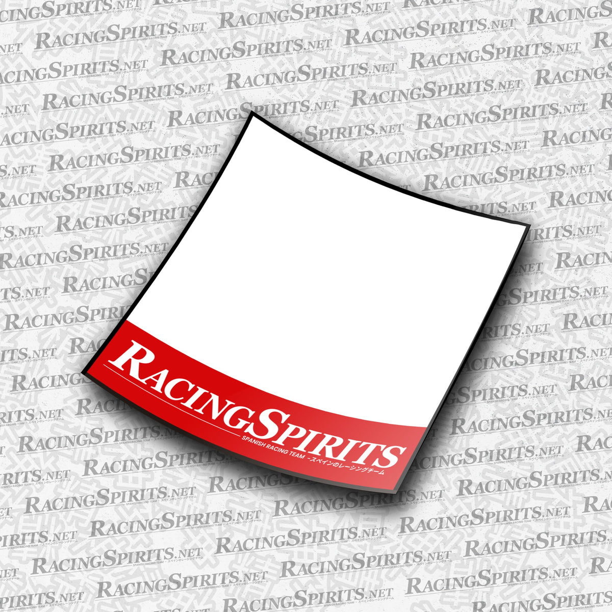 PACK 2X DORSAL RACING SPIRITS 1 SIN LOGO